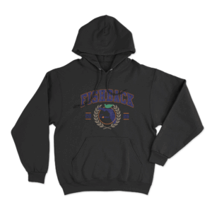 Fishback Collegiate Unisex Hoodie Black