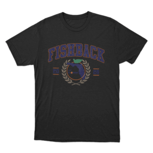 Fishback Collegiate Unisex T Shirt Black
