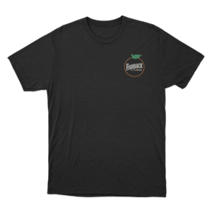Fishback For Florida Orange Logo Unisex T Shirt Black 1