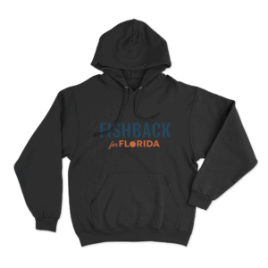 Fishback For Florida Wordmark Unisex Hoodie Black