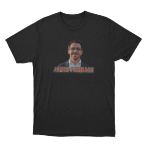 James Fishback Campaign Portrait Unisex T Shirt Black