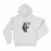 Still Voting Fishback Unisex Hoodie White